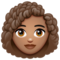 Femme: Peau Moyenne, Cheveux Bouclés