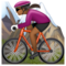 Femme En VTT: Peau Moyennement Foncée