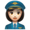 Pilote Femme: Peau Claire