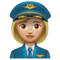 Pilote Femme: Peau Moyennement Claire