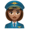 Pilote Femme: Peau Moyenne