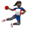 Handballeuse: Peau Foncée