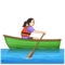 Rameuse Dans Une Barque: Peau Claire