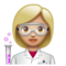 Scientifique Femme: Peau Moyennement Claire