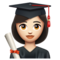 Étudiante: Peau Claire