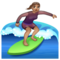 Surfeuse: Peau Moyenne