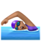 Nageuse: Peau Moyenne