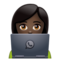 Informaticienne: Peau Foncée