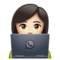 Informaticienne: Peau Claire
