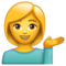 Femme Paume Vers Le Haut
