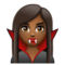 Vampire Femme: Peau Moyennement Foncée