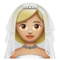 Femme Avec Voile: Peau Moyennement Claire
