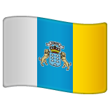 Vlajka: Kanárské ostrovy