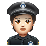 Polis memuru: Açık Ten Rengi