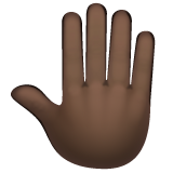Elinin tersini kaldırma: Koyu Ten Rengi
