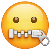 Ağzı fermuarlı yüz