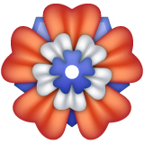 रिबन का फूल