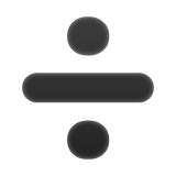 Знак ділення для WhatsApp 2.25.1.75