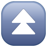 Два трикутника вістрям вгору для WhatsApp 2.25.1.75