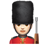 Гвардієць: дуже світлий тон шкіри для WhatsApp 2.25.1.75