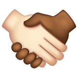 Рукопожатие: очень светлый тон кожи темный тон кожи для WhatsApp 2.25.1.75