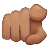 Указательный палец на себя: средний тон кожи для WhatsApp 2.25.1.75