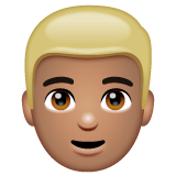 Блондин: средний тон кожи для WhatsApp 2.25.1.75