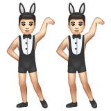 Мужчины с кроличьими ушками на вечеринке, Тип-1-2 для WhatsApp 2.25.1.75