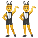 Чоловіки з вухами кролика для WhatsApp 2.25.1.75