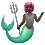 Русалка: очень темный тон кожи для WhatsApp 2.25.1.75