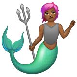 Merperson: Medium-Dark Skin Tone для WhatsApp 2.25.1.75