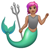 Русалка: середній тон шкіри для WhatsApp 2.25.1.75