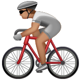 Велосипедист: середній тон шкіри для WhatsApp 2.25.1.75