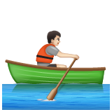 Гребля: очень светлый тон кожи для WhatsApp 2.25.1.75