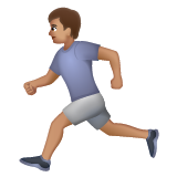 Людина біжить: середній тон шкіри для WhatsApp 2.25.1.75