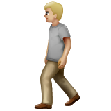 Людина йде: світлий тон шкіри для WhatsApp 2.25.1.75