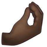 Щіпка: дуже темний тон шкіри для WhatsApp 2.25.1.75