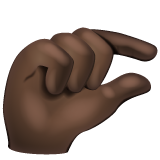 Жест «мало»: очень темный тон кожи для WhatsApp 2.25.1.75