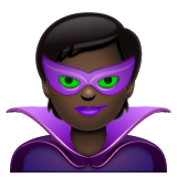 Суперзлодей: очень темный тон кожи для WhatsApp 2.25.1.75