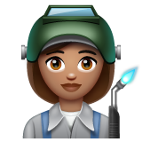 Працівник: середній тон шкіри для WhatsApp 2.25.1.75