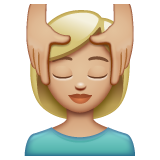 Жінці масажують обличчя: світлий тон шкіри для WhatsApp 2.25.1.75