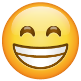 Visage Souriant Aux Yeux Rieurs