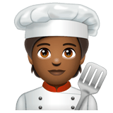 Cuisinier (Tous Genres): Peau Moyennement Foncée