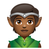 Elfe: Peau Moyennement Foncée