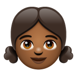 Fille: Peau Moyennement Foncée
