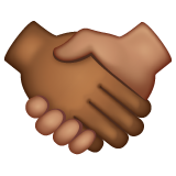 Poignée De Main: Peau Moyennement Foncée, Peau Moyenne