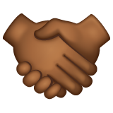 Poignée De Main: Peau Moyennement Foncée