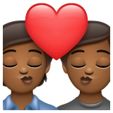 Baiser: Peau Moyennement Foncée