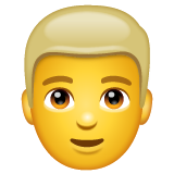 Homme: Cheveux Blonds