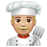 Cuisinier: Peau Moyennement Claire